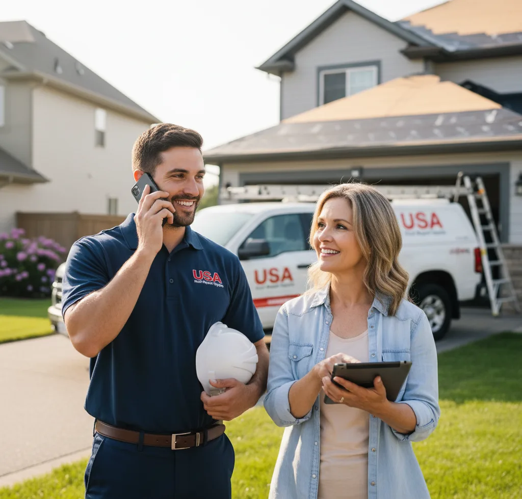 USA Roof Repair Experts customer support in West Columbia